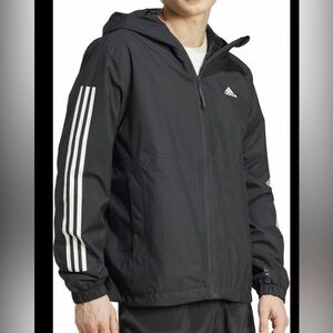 Adidas Windbreaker with White Stripes with excellent condition